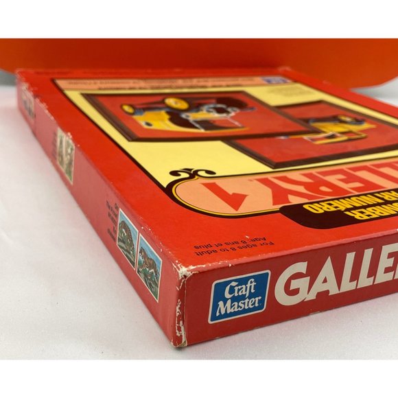 Parker Paint by number kit, vintage pbn kit, Gallery Series,  new old stock 70s - Picture 7 of 10